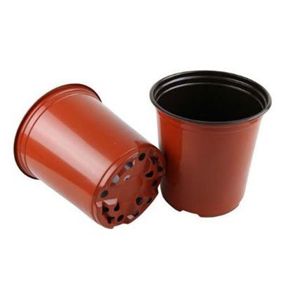 12cm plastic plant pots